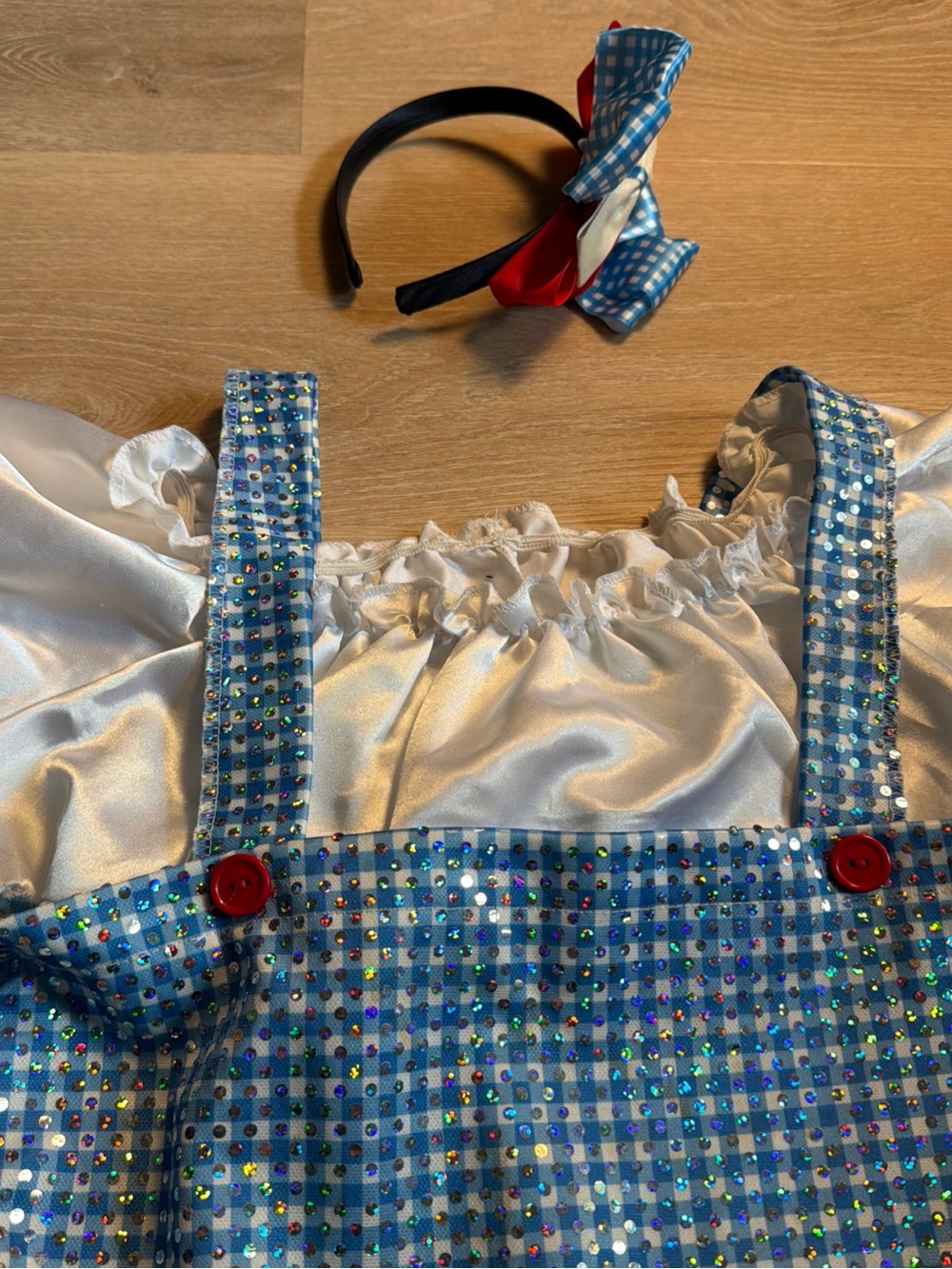 Dorothy From The Wizard Of Oz Halloween Costume Teen Size Medium Women’s Small - Picture 3 of 7